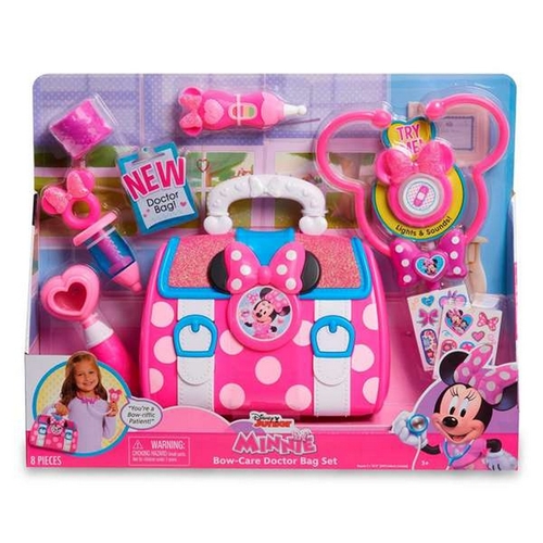 Toy Medical Case with Accessories Minnie Mouse MCN09 8 Pieces