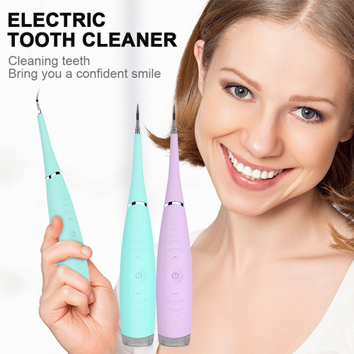 Electric Ultrasonic Sonic Dental Scaler Tooth Calculus Remover 