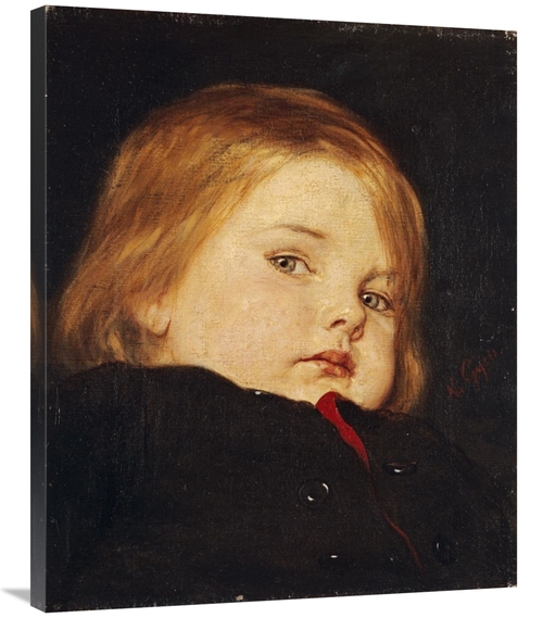 Global Gallery GCS-268040-36-142 36 in. Portrait of a Child Art Print 