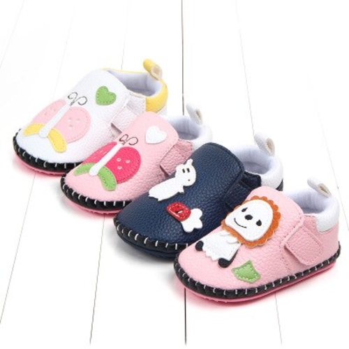 Brand new Lovely Cartoon PU leather Baby Shoes