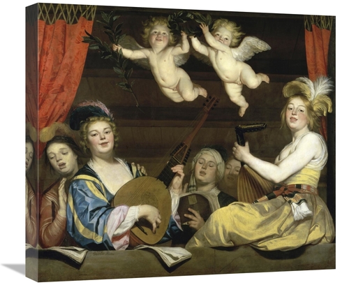 Global Gallery GCS-278039-22-142 22 in. Concert Art Print - Gerrit Van