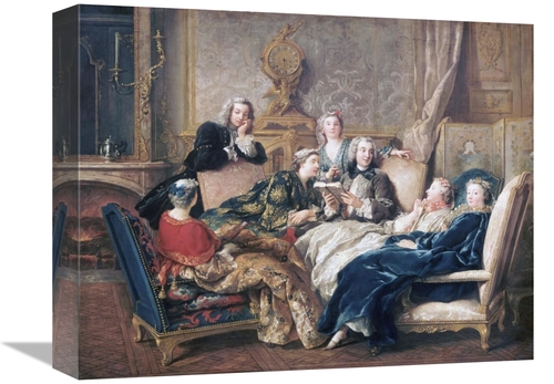 Global Gallery GCS-266182-16-142 16 in. La Lecture De Moliere Art Prin