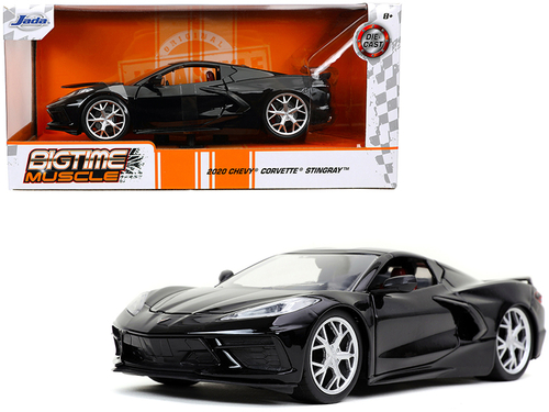 2020 Chevrolet Corvette Stingray C8 Glossy Black \Bigtime Muscle\"