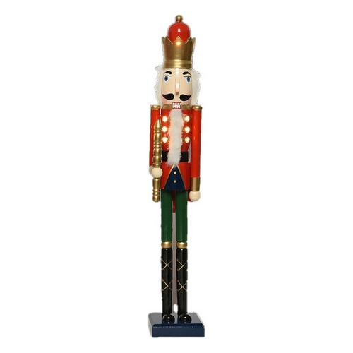 Nutcracker Wood LED Light (11 x 8,8 x 50 cm)