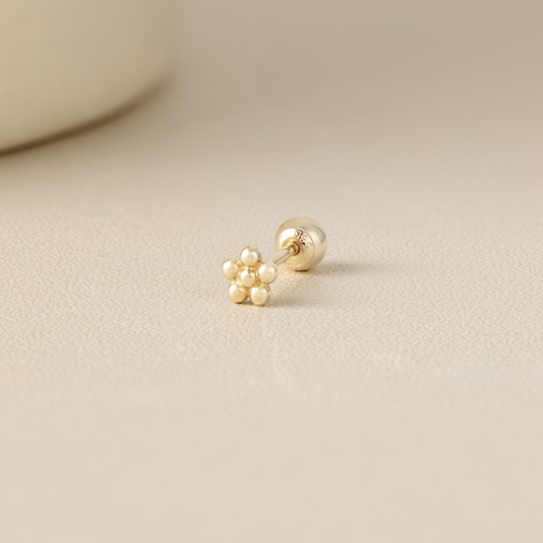 14K (58.5%) SOLID GOLD KALINA PIERCING