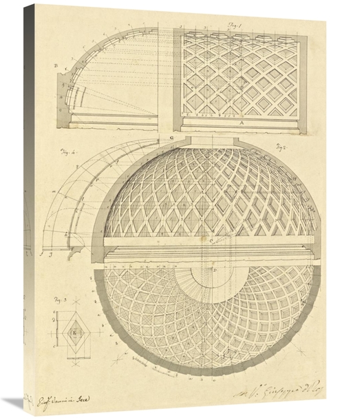 Global Gallery GCS-453961-2432-142 24 x 32 in. Plate 43 for Elements o