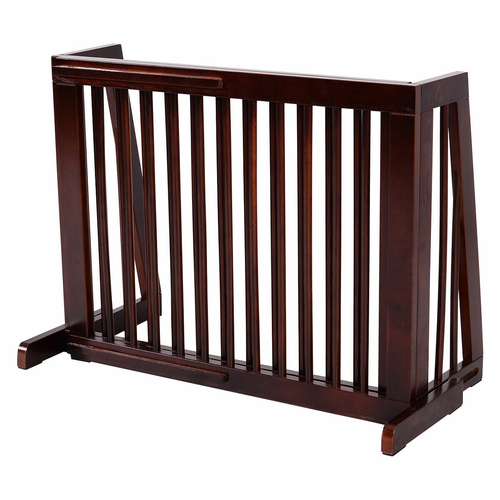 Freestanding Adjustable Wooden 3 Panel Pet Gate / Children Safety