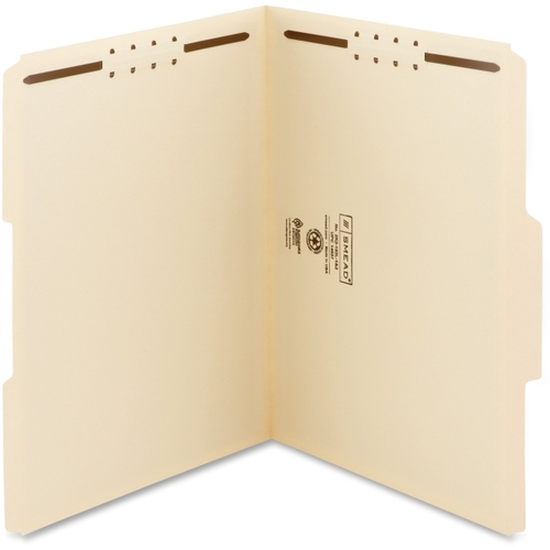 Smead WaterShed/CutLess Fastener File Folders