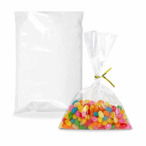 Pack of 1000 Flat Poly Bags, Clear 6 x 9. Ultra Thick Open Top Bags