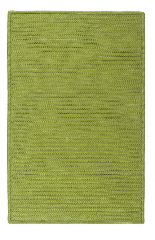 Colonial Mills Rug H271R024X036S Simply Home Solid - Bright Green 2 ft