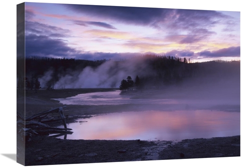 Global Gallery GCS-396922-1824-142 18 x 24 in. Steaming Hot Springs&#4