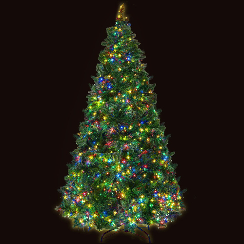 Jingle Jollys Christmas Tree 2.1M Green With 1134 LED Lights 8 Modes