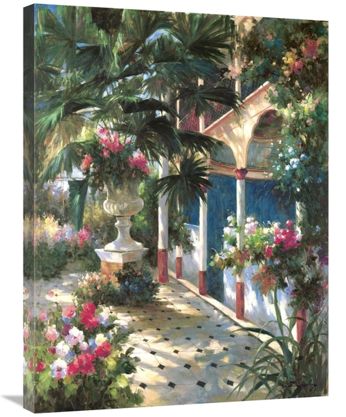 Global Gallery GCS-113779-2432-142 24 x 32 in. Garden Atrium I Art Pri