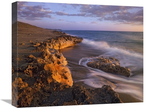 Global Gallery GCS-396222-1620-142 16 x 20 in. Beach at Dusk, Blow