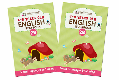 Sing2Learn English-2B-Textbook Beginner 1 English Textbook 216-230