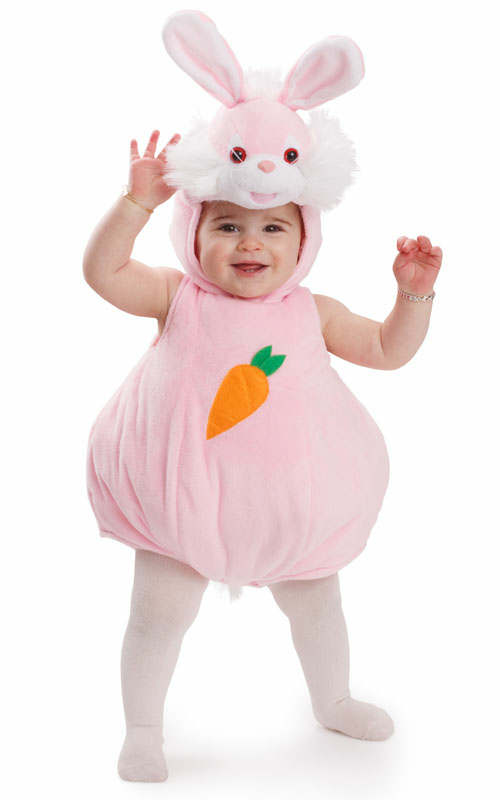 Dress Up America 869-0-6 Pink Bunny Rabbit Costume, 0 - 6 Months