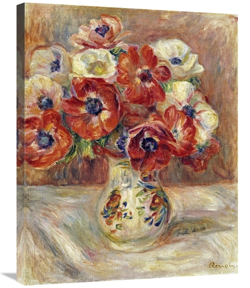 Global Gallery GCS-267120-30-142 30 in. Still Life with Anemones Art P