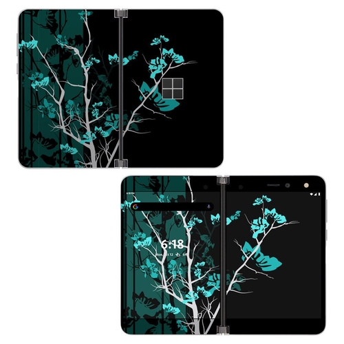 DecalGirl MDUO-TRANQUILITY-BLU Microsoft Surface Duo Skin - Aqua Tranq