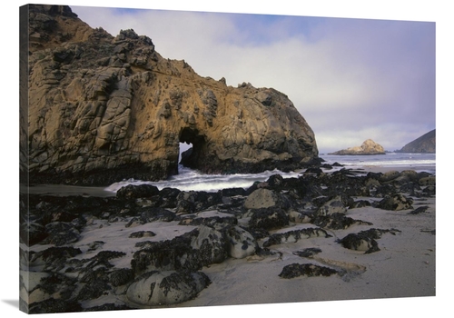 Global Gallery GCS-396238-3040-142 30 x 40 in. Sea Arch at Pfeiffer Be