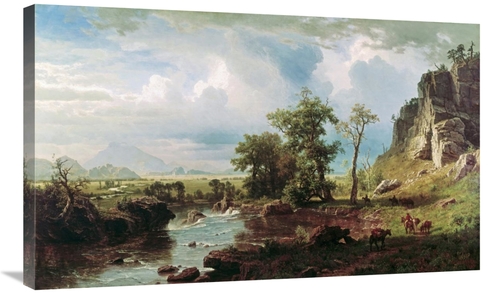 Global Gallery GCS-276741-36-142 36 in. Platte River Art Print - Alber