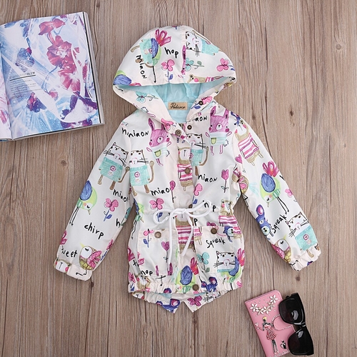 Children Autumn Floral Clothes Jacket Casual