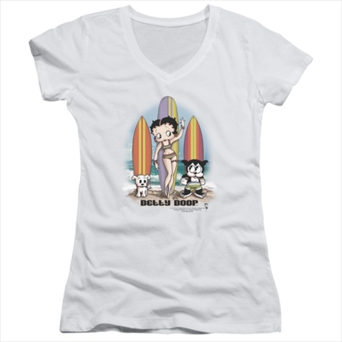 Boop-Surfers - Junior Tee, White - Small
