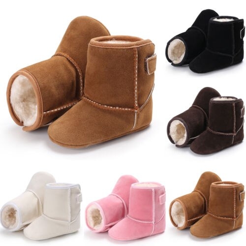 Fashion Snow Boot Baby Kids Girl Boy Soft Sole