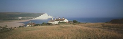 Panoramic Images PPI44095L Seven Sisters Dover England Poster Print by