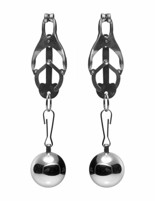 Deviant Monarch Weighted Nipple Clamps