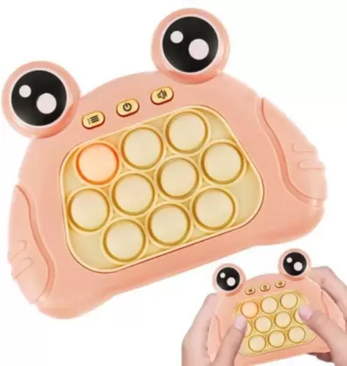 Quick Push Game | Pop Fidget Toys | Light Up Bubble Pop Fidget Toy 