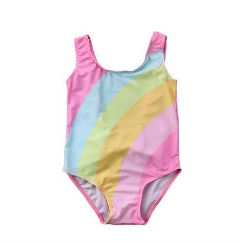 Beach Rainbow Bowknot Colorful Toddler Kids