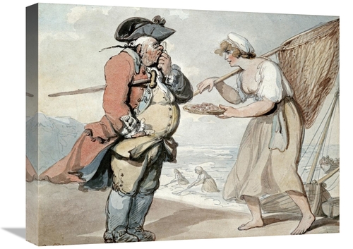 Global Gallery GCS-267210-22-142 22 in. A Shrimp Art Print - Thomas Ro