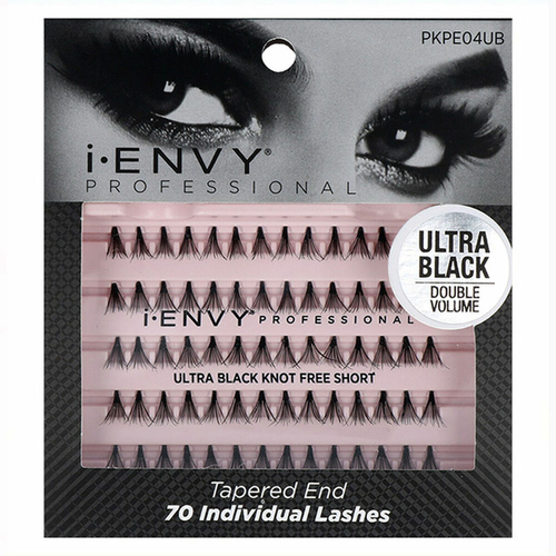 False Eyelashes I-Envy Ultra Know Free Black Short (70 pcs)