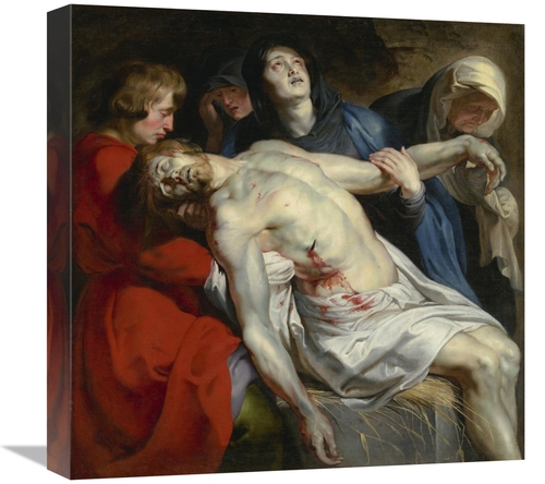 Global Gallery GCS-454979-1818-142 18 x 18 in. The Entombment Art Prin