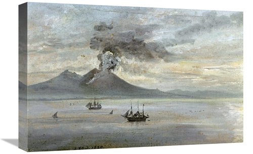 Global Gallery GCS-266145-22-142 22 in. The Neapolitan Coast with Vesu