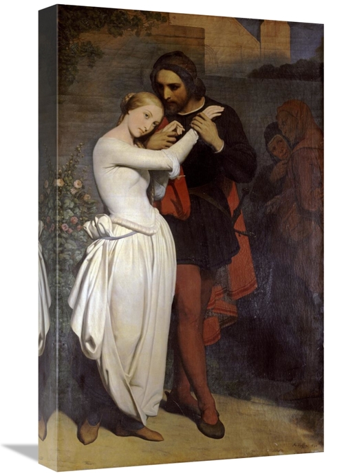 Global Gallery GCS-268518-22-142 22 in. Faust Et Marguerite Au Jardin 