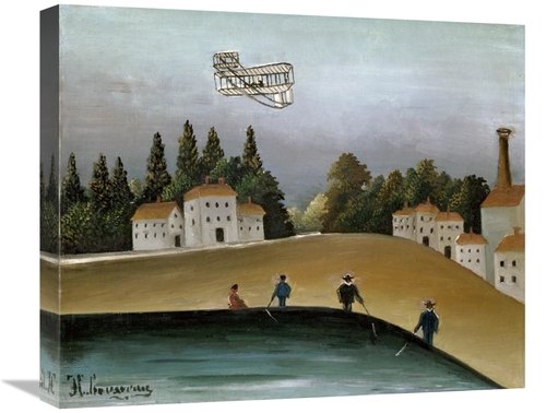 Global Gallery GCS-279886-22-142 22 in. Fishermen with Their Lines Art