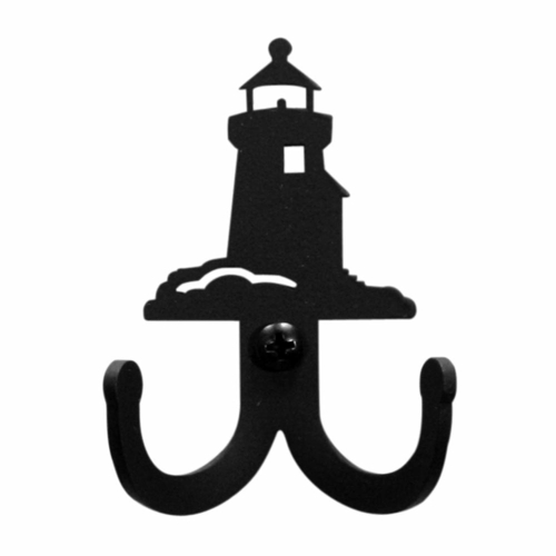 Wrought Iron Lighthouse Double Wall Hook