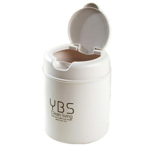 Classic Trumpet Desktops Mini Trash Can Plastic
