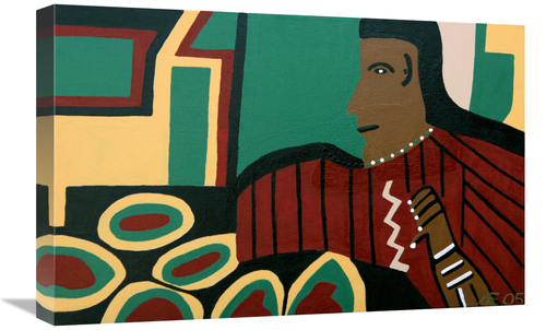 Global Gallery GCS-479481-1624-142 16 x 24 in. Secret Gardens 9 Art Pr