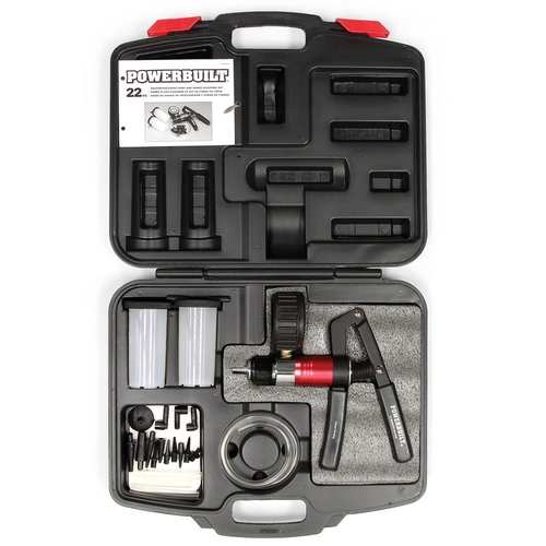 Powerbuilt Automotive Vacuum & Pressure Testing and Bleed Kit  