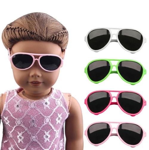 New cool doll's sun glasses new Stylish Plastic 