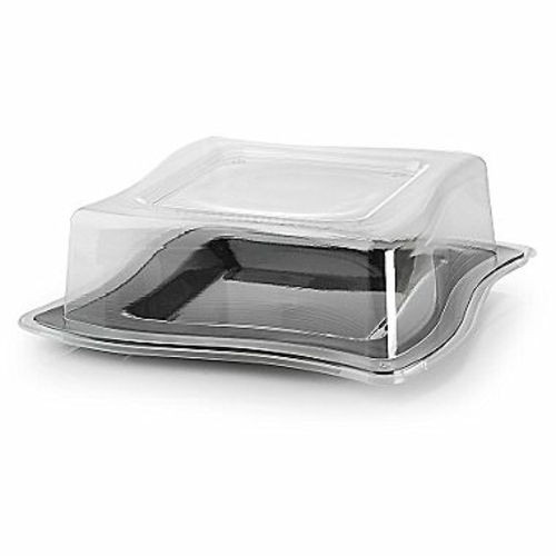 Fineline Settings 110-L Clear Square Dinner Plate Lid