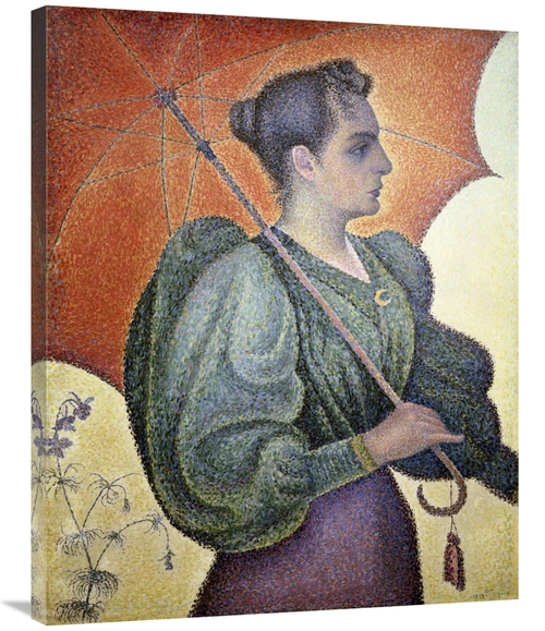 Global Gallery GCS-280058-36-142 36 in. Portrait of Bertha Signac Art 