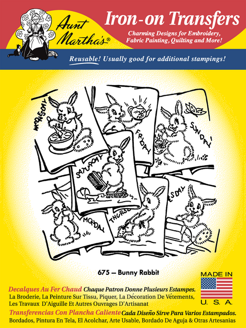 Aunt Martha's #675 Bunny Rabbit