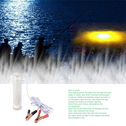 104PCS LED Underwater Submersible Night Fishing