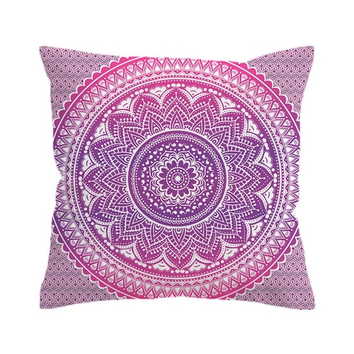 Mandala Flower Cushion Cover Pillow Case Bohemian