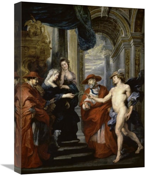 Global Gallery GCS-279932-22-142 22 in. The Treaty of Angouleme - Life