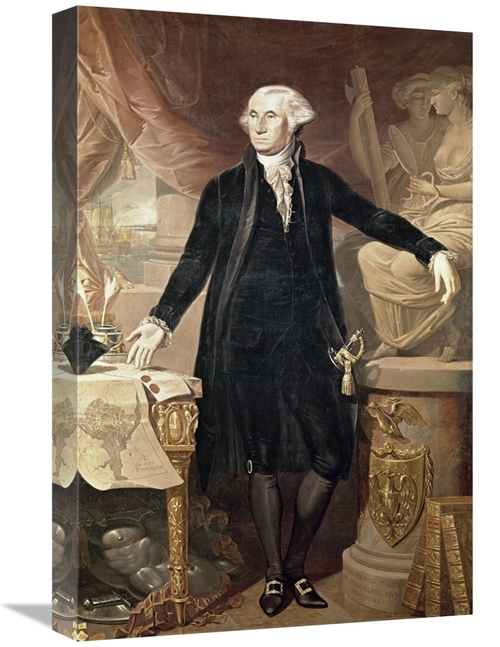 Global Gallery GCS-282657-22-142 22 in. George Washington Art Print - 