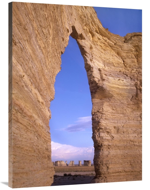 Global Gallery GCS-452240-3040-142 30 x 40 in. Arch in Monument Rocks 